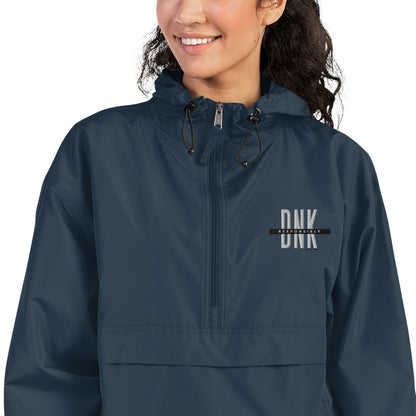 champion dink responsibly pickleball jacket dark blue